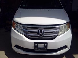 2013 HONDA ODYSSEY, WHITE, LX MODEL, 3.5L, FWD,   A26317